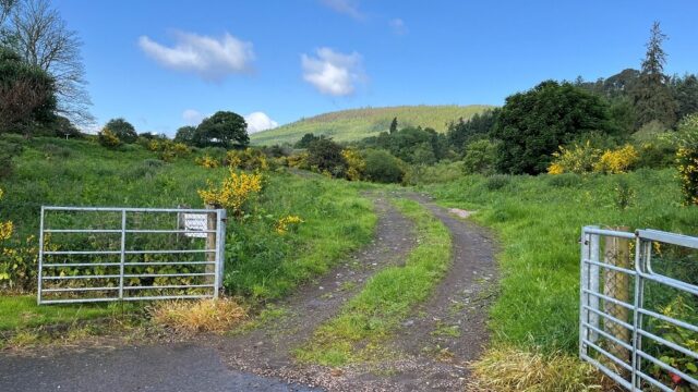 Entrance to sites x