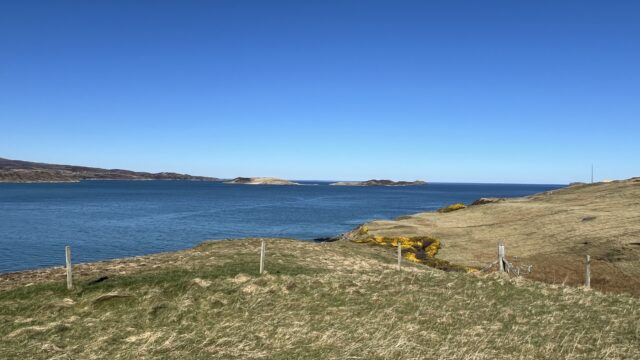View south west